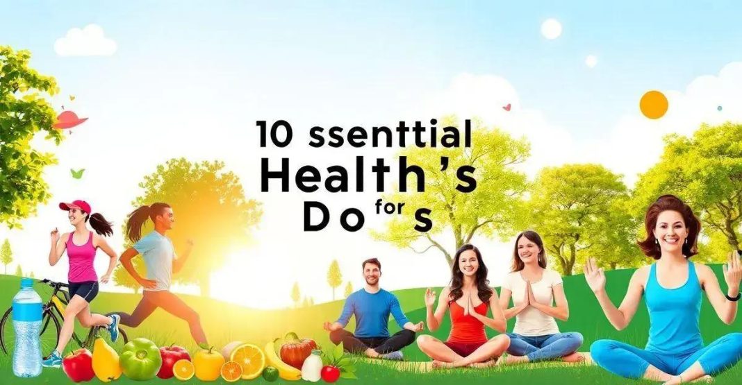 10 Essential Health Do's for a Happier Life