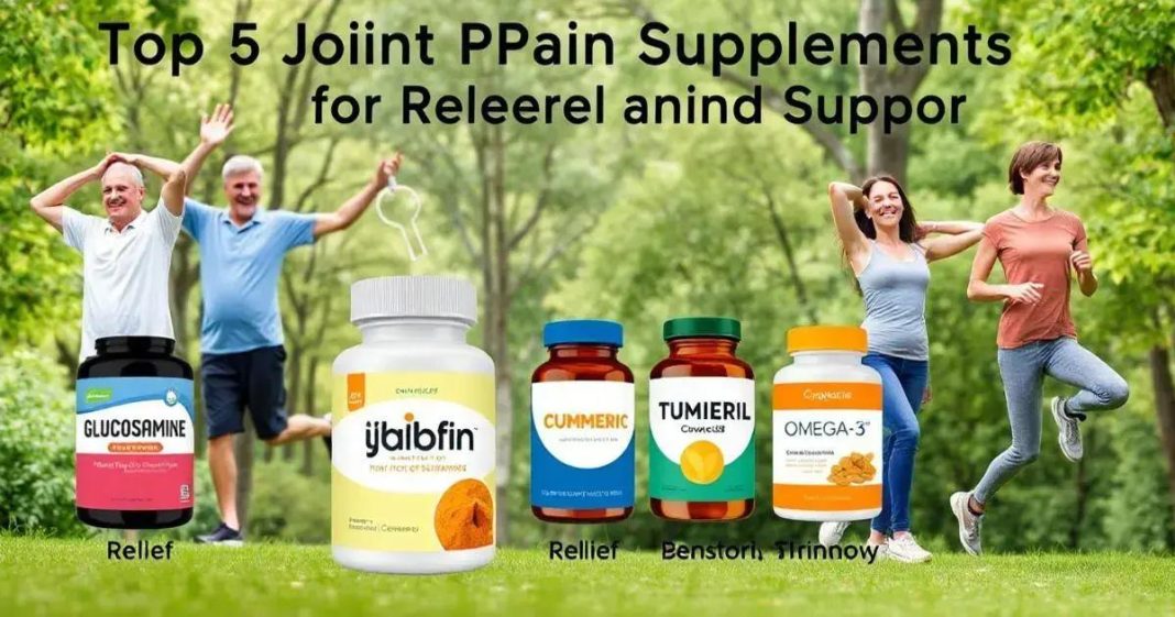 Top 5 Joint Pain Supplements for Relief and Support