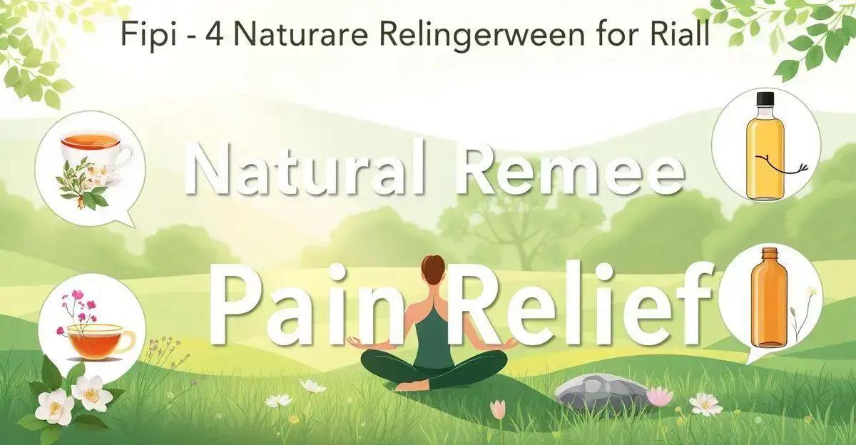 Top Natural Remedies for Pain Relief