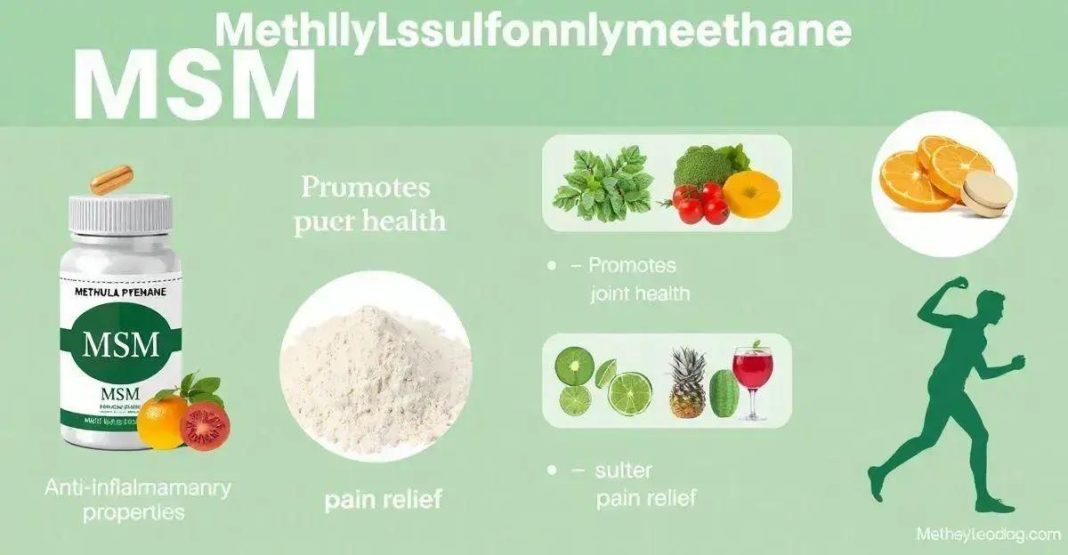 Unlocking the Benefits of MSM (Methylsulfonylmethane) for Health